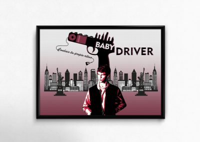 Diseño película Baby Driver